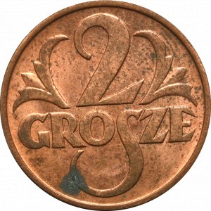 Second Republic, 2 pennies 1937