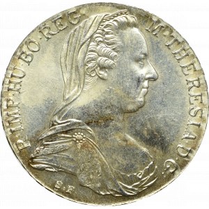 Rakúsko, Mária Terézia, Thaler 1780 - nová razba