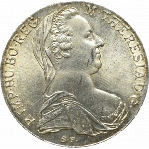 Rakúsko, Mária Terézia, Thaler 1780 - nová razba