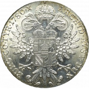 Austria, Maria Teresa, Talar 1780 - nowe bicie