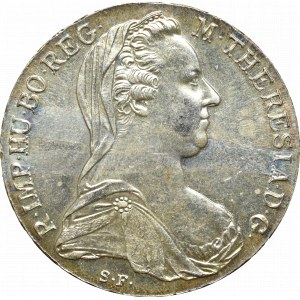 Rakousko, Marie Terezie, tolar 1780 - nová ražba