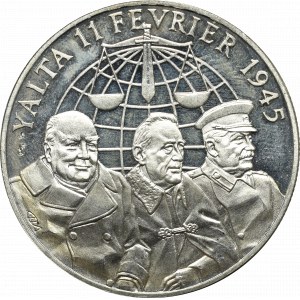 Francja, Medal Konferencja Jałtańska - srebro