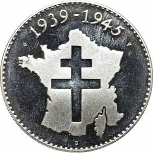 Francja, Medal Bitwa o Berlin - srebro