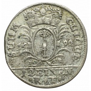 Německo, Prusko, 1/12 tolaru 1692