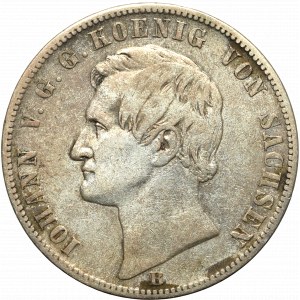 Deutschland, Sachsen, Thaler 1866