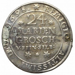 Deutschland, Braunschweig-Wolfenbüttel, 24 mariengroschen 1698