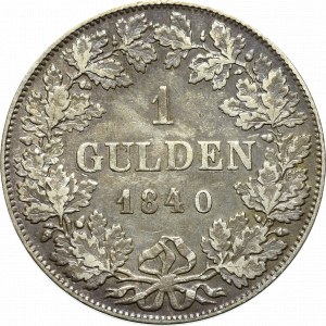 Niemcy, Hesja, 1 gulden 1840