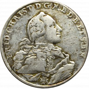 Niemcy, Brandenburgia-Bayreuth, Fryderyk Chrystian, Talar 1766, Bayreuth