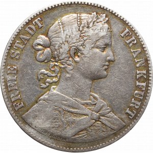 Germany, Frankfurt, thaler 1860