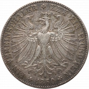 Deutschland, Frankfurt, Thaler 1860