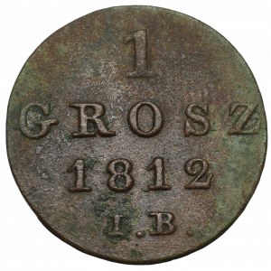 Varšavské knížectví, 1 groš 1812