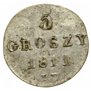 Księstwo Warszawskie, 5 groszy 1811
