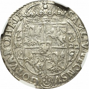 Zygmunt III Waza, Ort 1622, Bydgoszcz / ex Pączkowski - NGC MS63 - ILUSTROWANY