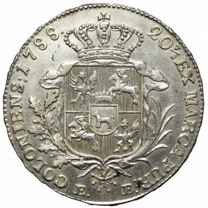 Stanislaus Augustus, Half-thaler 1788