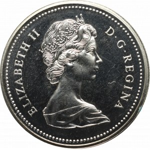 Kanada, dolár 1971 - 100. výročie založenia Britskej Kolumbie