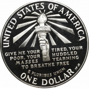 USA, Dolar 1986