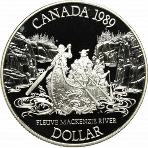 Kanada, Dolar 1989 - Mackenzie river