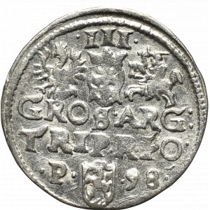 Sigismund III, 3 groschen 1598, Posen