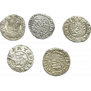 Węgry, Zestaw denarów 1584-1618
