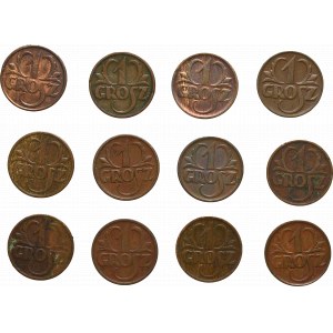 Second Republic, One Penny Set 1923-1938