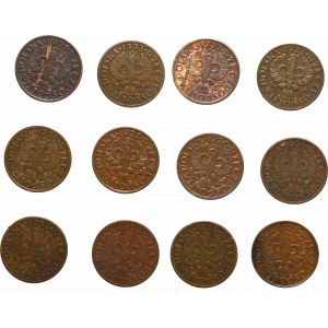 Second Republic, One Penny Set 1923-1938