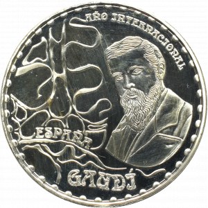 Spain, 10 euro 2002 Gaudi