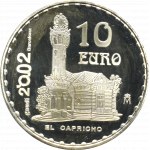 Španielsko, 10 eur 2002 Gaudi