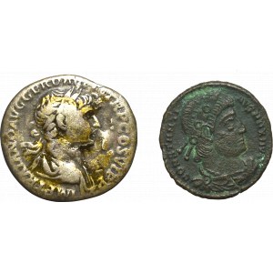 Roman Empire, Denarius and follis set