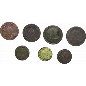 August III Saxon, Set of shekels and pennies