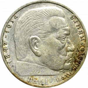 III Reich, 2 mark 1939 Hindenburg A