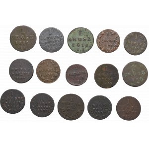 Poland under partition, Set of copper coins