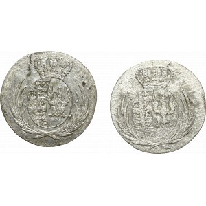 Herzogtum Warschau, 5 Pfennigsatz 1811 und 1812