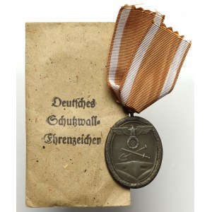 III Rzesza, Medal za budowę fortyfikacji - oryginalne etui