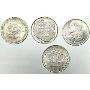 PRL, sada stříbrných mincí