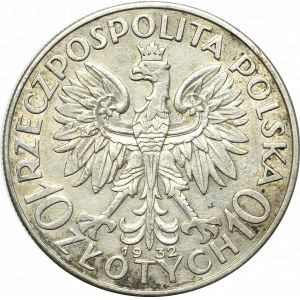 II Rzeczpospolita, 10 złotych 1932 BZM, Londyn