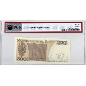 PRL, 500 złotych 1982 GE - PCG 66EPQ