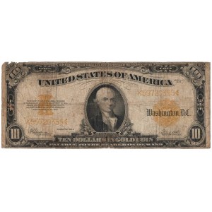 USA, $10 1922 K
