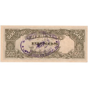 Japonsko, 500 pesos 1944