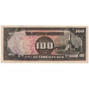 Japan, 100 pesos 1944