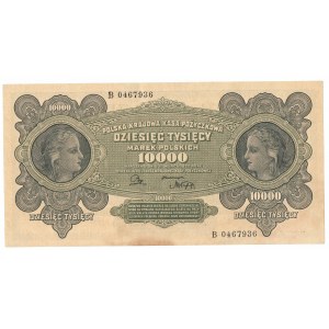 II RP, 10,000 Polish marks 1922 B