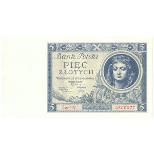 II RP, 5 Zloty 1930 DV