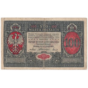 GG, 100 poľských mariek 1916, Jenerał