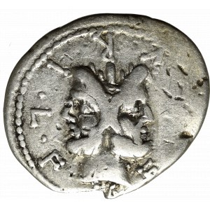 Římská republika, Marcus Furius Philus, denár (119 př. n. l.)