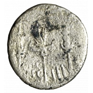 Republika Rzymska, Marek Antoniusz, Denar legionowy - Legion III