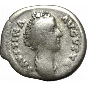 Roman Empire, Faustina Maior, Denarius