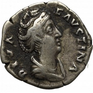 Roman Empire, Faustina Maior, Denarius