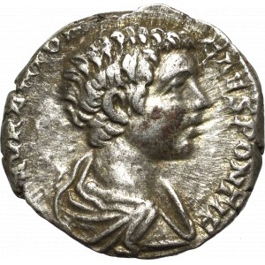 Roman Empire, Geta, Denarius