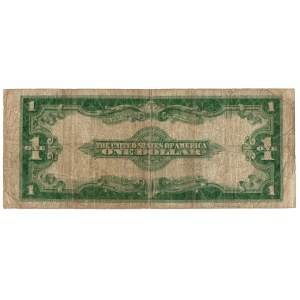 USA, 1 dolár 1923, modrá známka