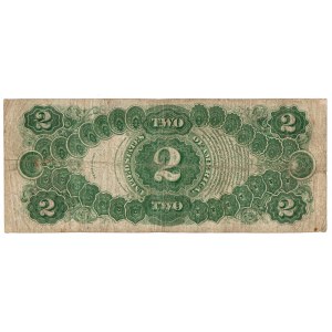 USA, $2 1917, red stamp