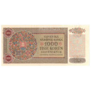 Slovensko, 1000 korún 1940